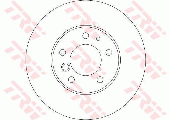 Tarcza hamulcowa TRW DF4348