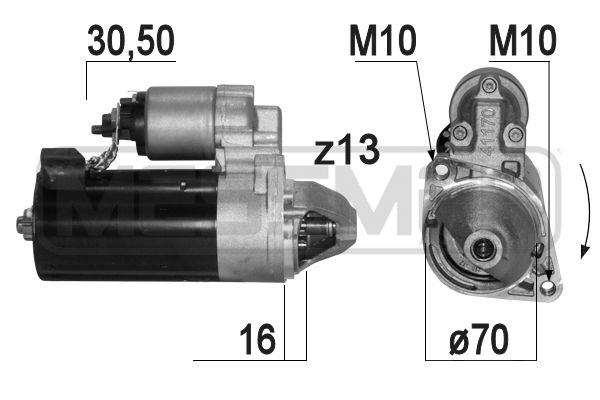 Rozrusznik ERA 220868A