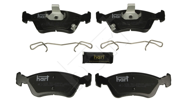 Klocki hamulcowe HART 248 961