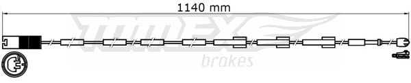 Czujnik zużycia klocków TOMEX BRAKES TX 31-38