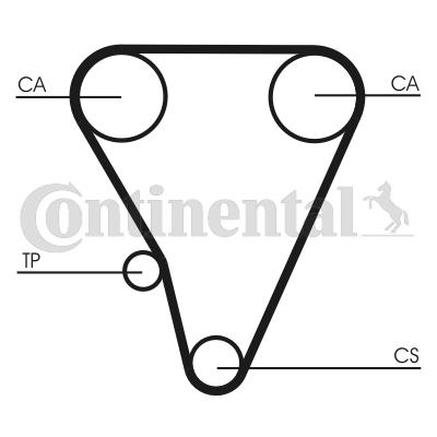 Pasek rozrządu CONTITECH CT555