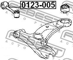 Łącznik stabilizatora FEBEST 0123-005