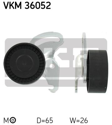 Rolka napinacza paska osprzętu SKF VKM 36052