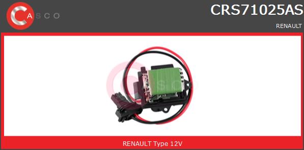 Opornik wentylatora CASCO CRS71025AS