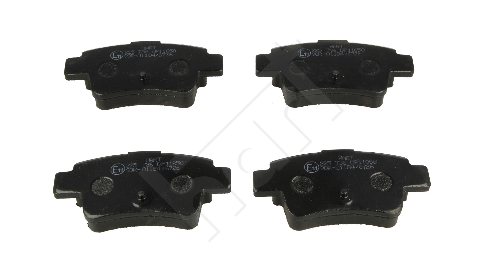 Klocki hamulcowe HART 225 736
