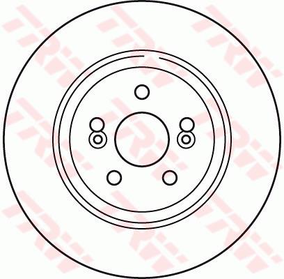 Tarcza hamulcowa TRW DF6117S