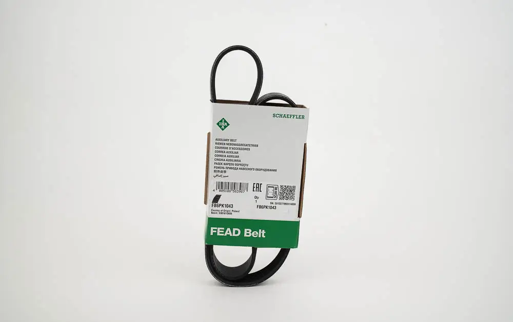 Pasek klinowy wielorowkowy INA FB 6PK1043