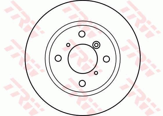 Tarcza hamulcowa TRW DF4117