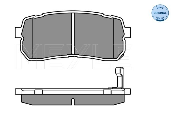 Klocki hamulcowe MEYLE 025 245 5915/W