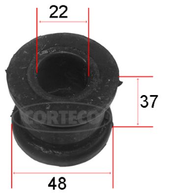 Guma stabilizatora CORTECO 80001169