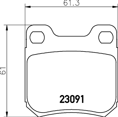 Klocki hamulcowe HELLA 8DB 355 009-041