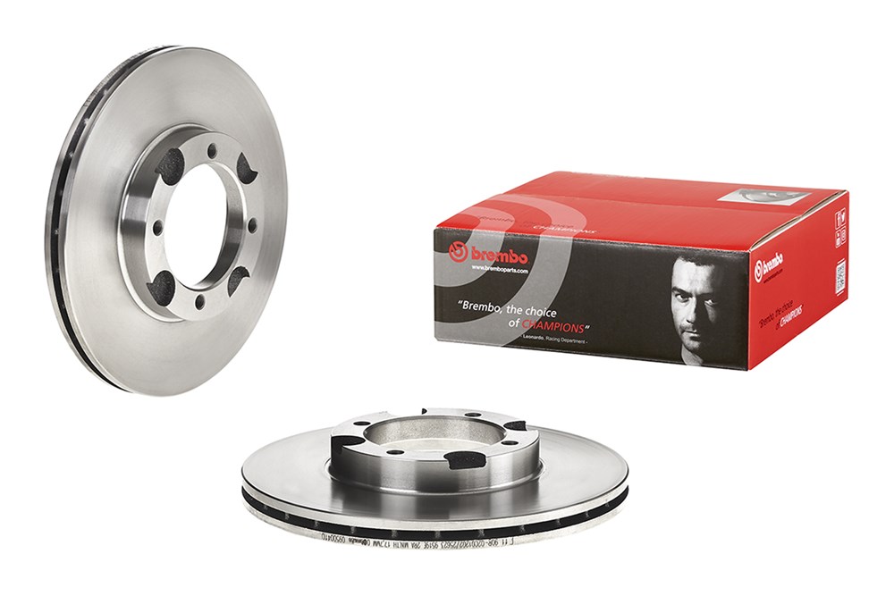 Tarcza hamulcowa BREMBO 09.5004.10