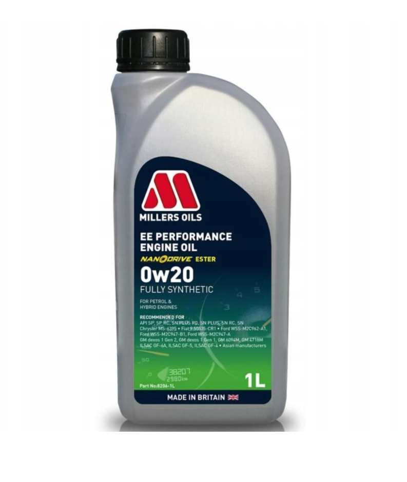 Olej silnikowy Millers EE Performance 0W20 1L