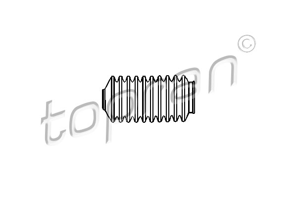 Osłona drążka kierowniczego TOPRAN 104 222
