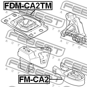 Poduszka silnika FEBEST FDM-CA2TM