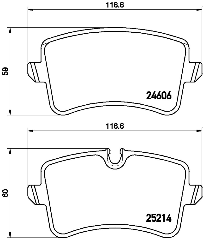 Klocki hamulcowe BREMBO P 85 118X