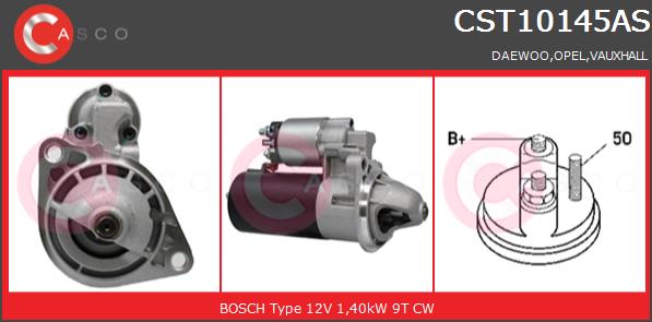 Rozrusznik CASCO CST10145AS