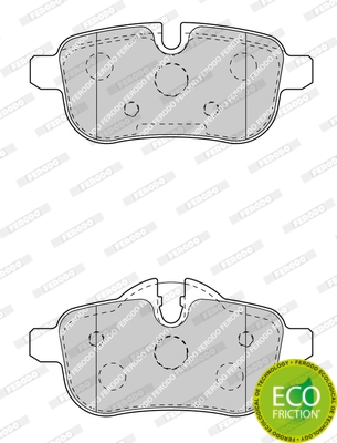 Klocki hamulcowe FERODO FDB4401