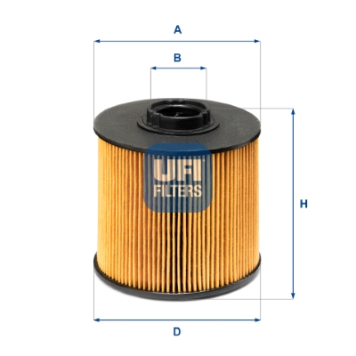 Filtr paliwa UFI 26.149.00