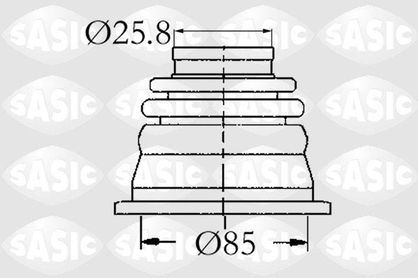 Zestaw osłon SASIC 4003408