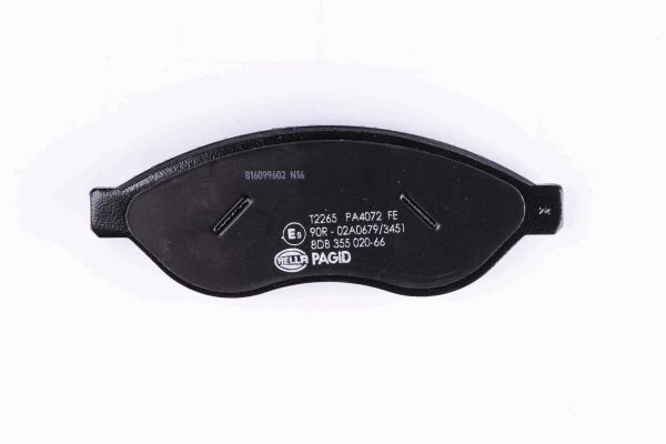 Klocki hamulcowe HELLA 8DB 355 020-661