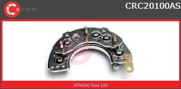 Mostek prostowniczy alternatora CASCO CRC20100AS