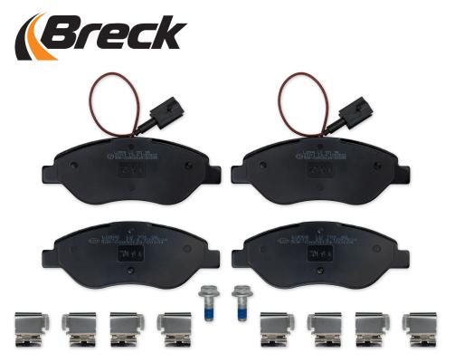 Klocki hamulcowe BRECK 23711 00 701 00