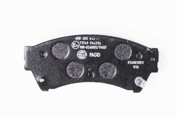 Klocki hamulcowe HELLA 8DB 355 013-761