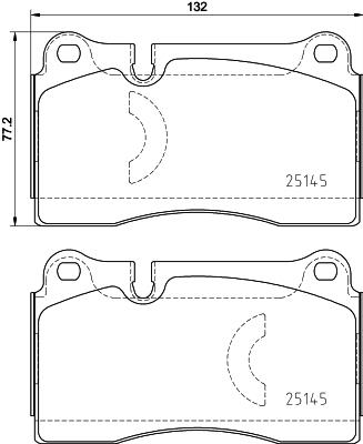 Klocki hamulcowe BREMBO P 85 159