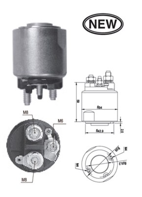 Elektromagnes rozrusznika MAGNETI MARELLI 940113050561