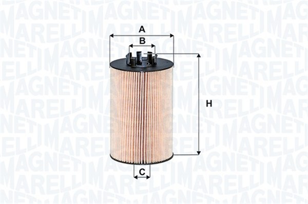 Filtr paliwa MAGNETI MARELLI 153071760488