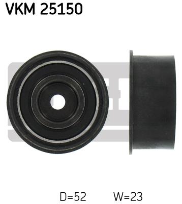 Rolka prowadząca paska rozrządu SKF VKM 25150