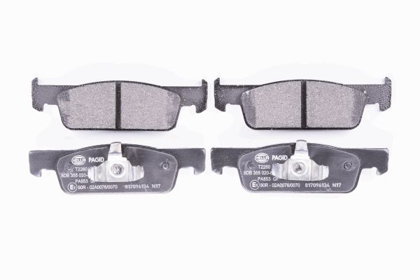 Klocki hamulcowe HELLA 8DB 355 020-801