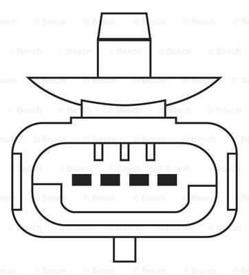 Sonda lambda BOSCH 0 258 006 791