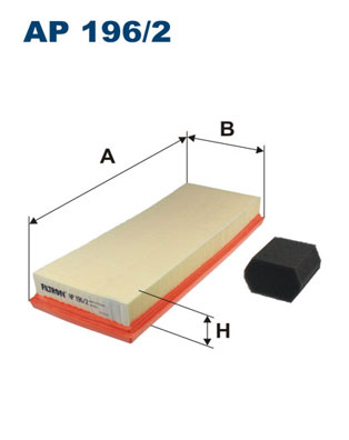Filtr powietrza FILTRON AP196/2