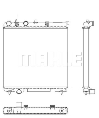 Chłodnica MAHLE CR 2036 000S