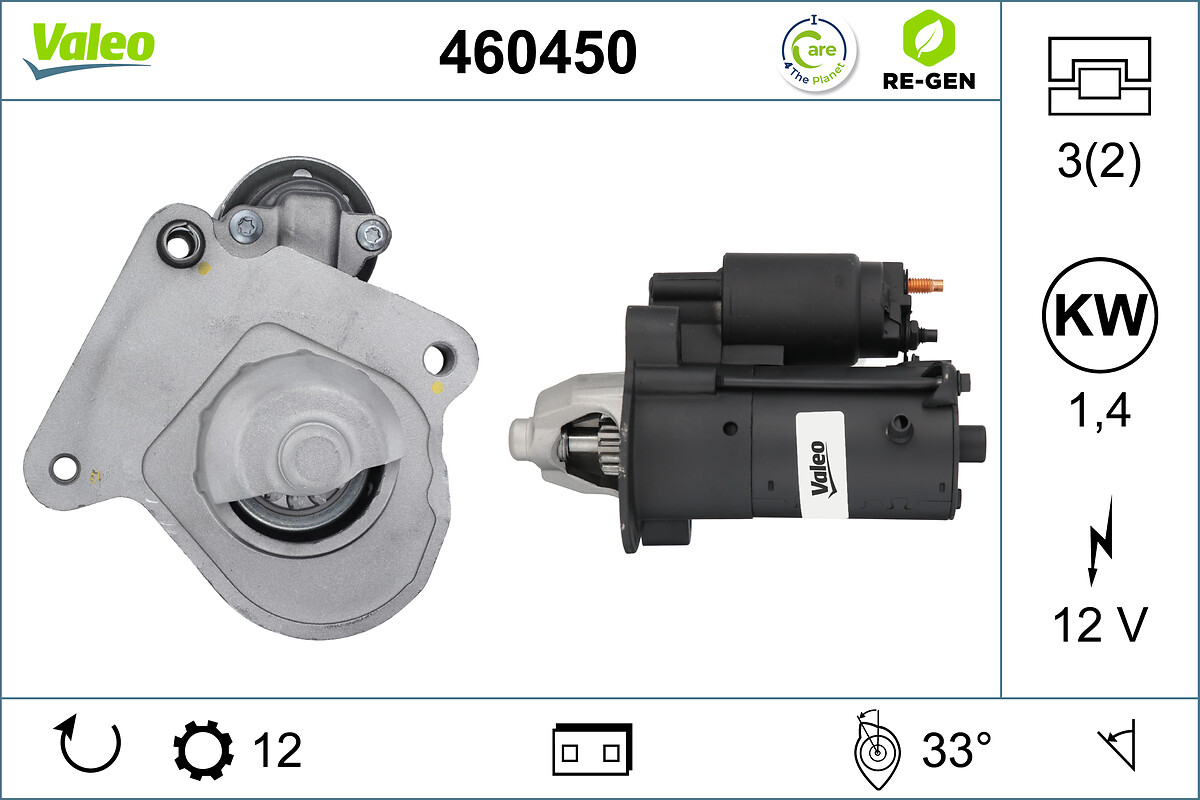 Rozrusznik VALEO 460450