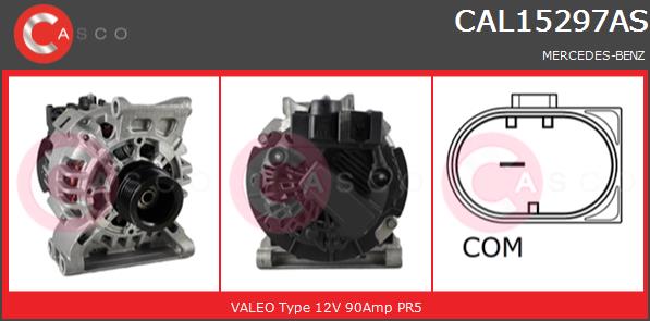 Alternator CASCO CAL15297AS