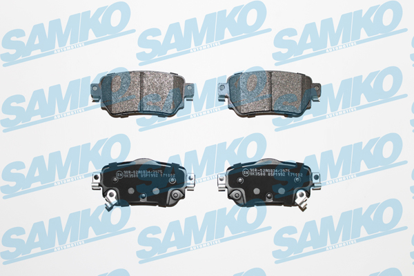 Klocki hamulcowe SAMKO 5SP1992