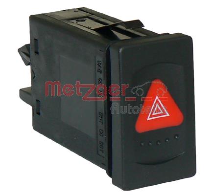 Włącznik świateł awaryjnych METZGER 0916081