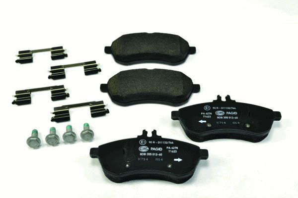 Klocki hamulcowe HELLA 8DB 355 012-601