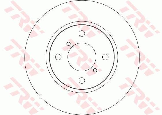 Tarcza hamulcowa TRW DF4131