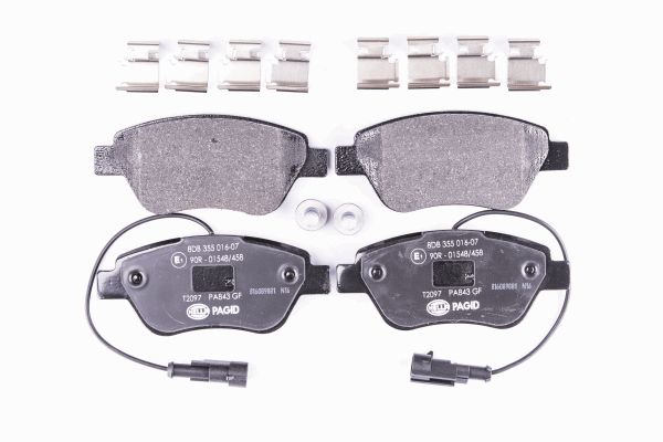 Klocki hamulcowe HELLA 8DB 355 016-071
