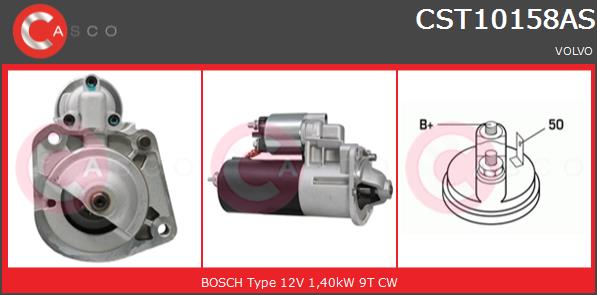 Rozrusznik CASCO CST10158AS