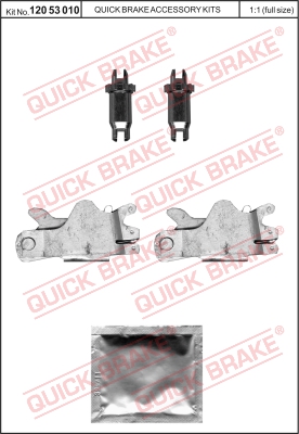 Zestaw naprawczy rozpieracza QUICK BRAKE 120 53 010