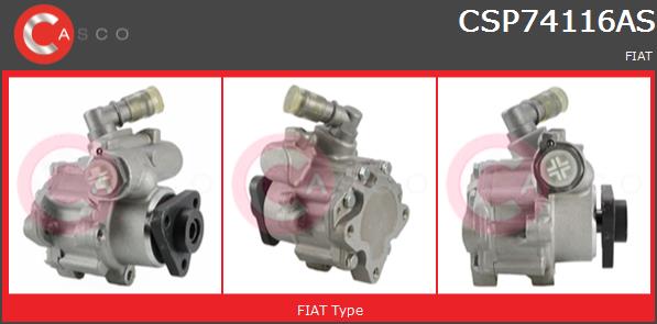 Pompa wspomagania CASCO CSP74116AS