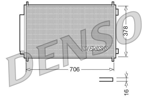 Skraplacz klimatyzacji DENSO DCN40002