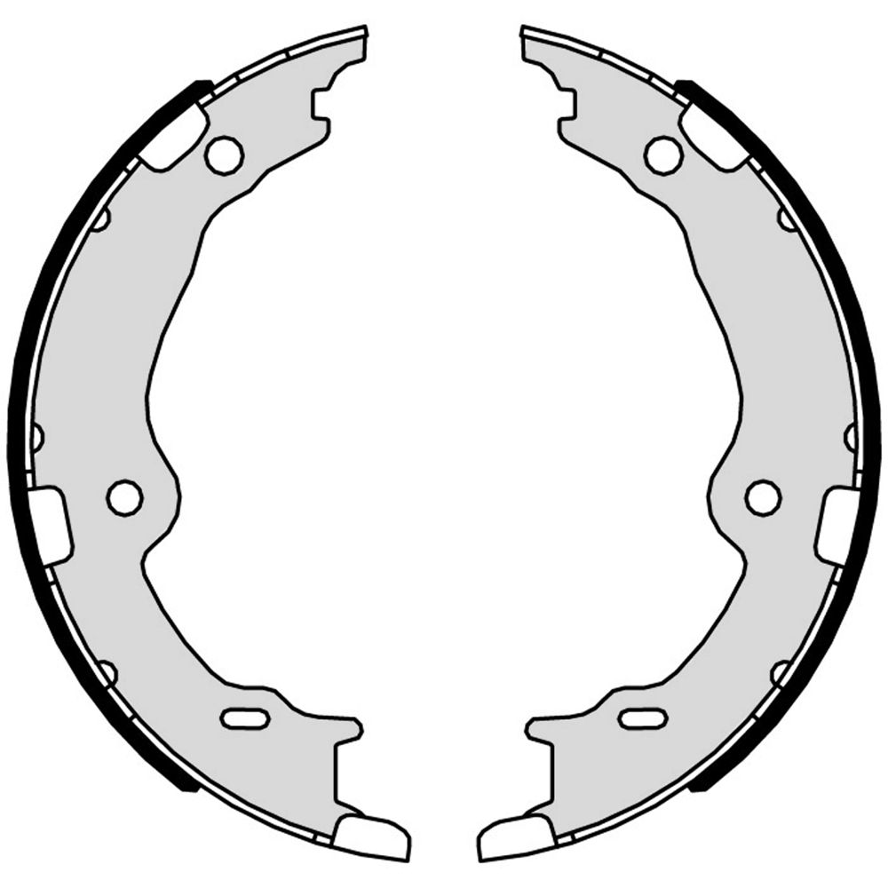 Zestaw szczęk hamulcowych BREMBO S 83 572