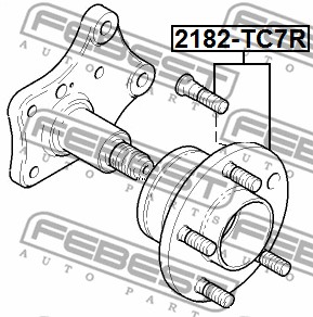 Piasta koła FEBEST 2182-TC7R