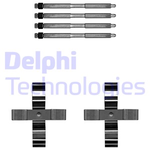 Zestaw akcesoriów montażowych  klocków hamulcowych DELPHI LX0703